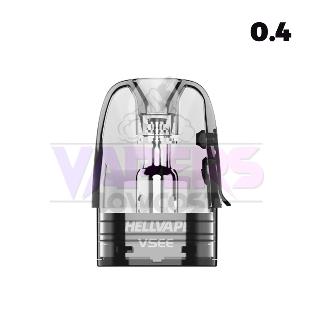 Cartucho Vsee Pod 0.4 Ohm Hellvape