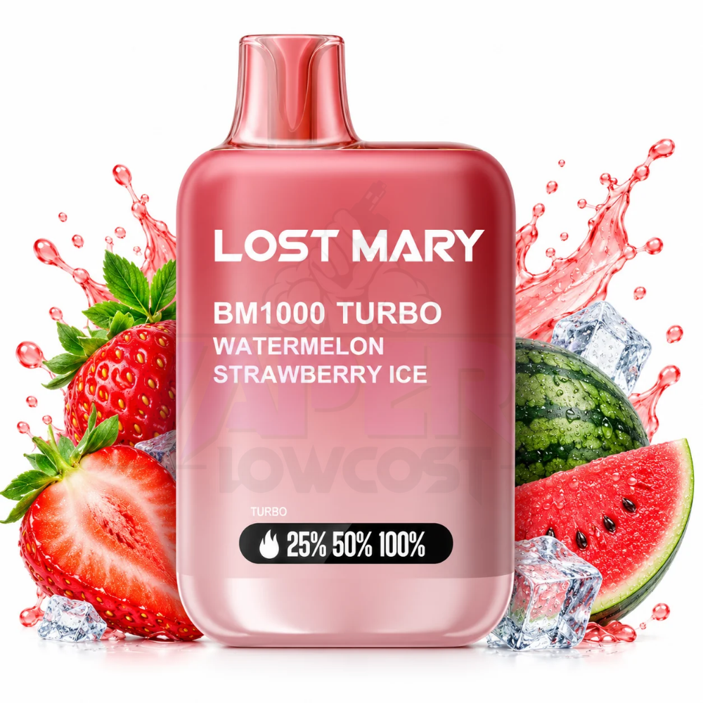 Lost Mary BM1000 Turbo Watermelon Strawberry Ice 20mg