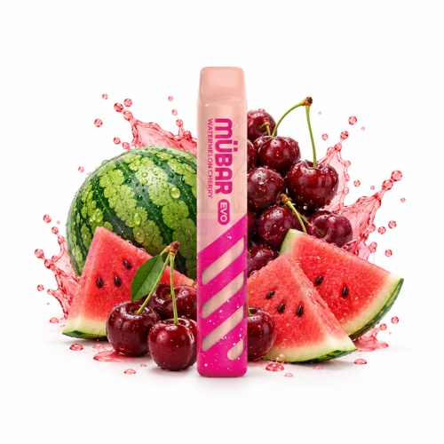 Mübar EVO 800 Puffs Watermelon Cherry