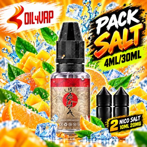 Oil4Vap Pack Salt 4ml/30ml Yakuza