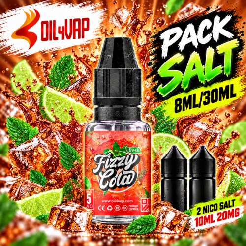 Oil4Vap Pack Salt 8ml/30ml Fizzy Cola