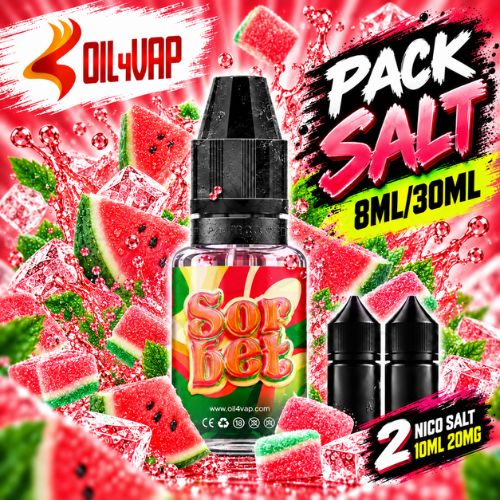 Oil4Vap Pack Salt 8ml/30ml Sorbet