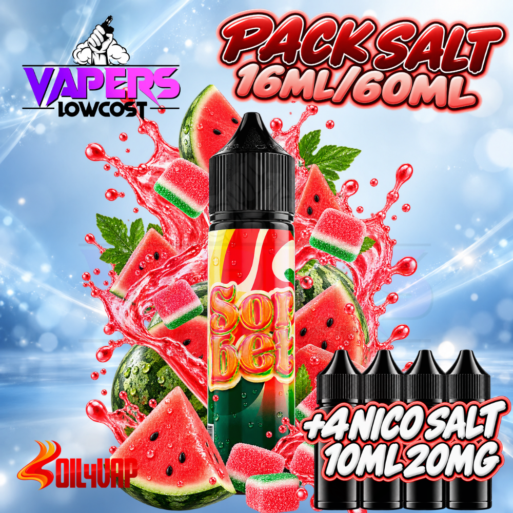 Oil4Vap Sorbet Pack Salt 16ml/60ml