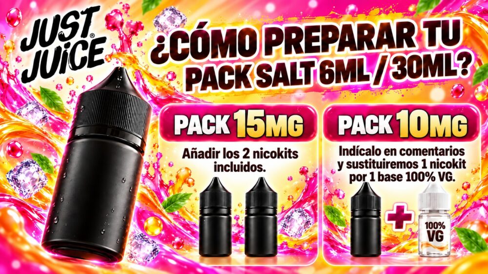 Pack Salt 6ml/30ml