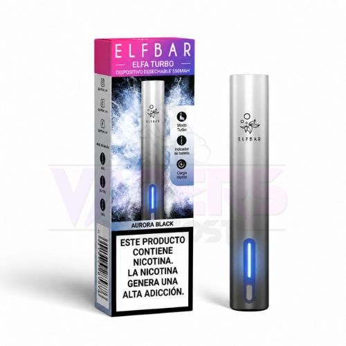 ElfBar ELFA Turbo 550mAh Aurora Black