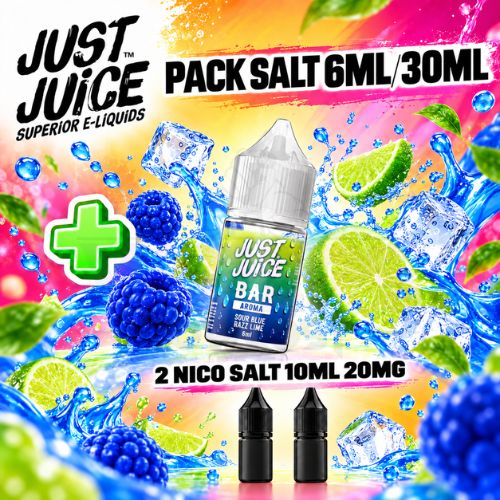 Just Juice Pack Salt 6ml/30ml Sour Blue Razz Lime