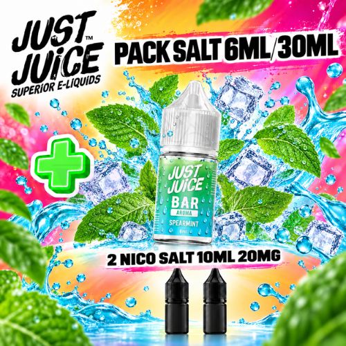 Just Juice Pack Salt 6ml/30ml Spearmint