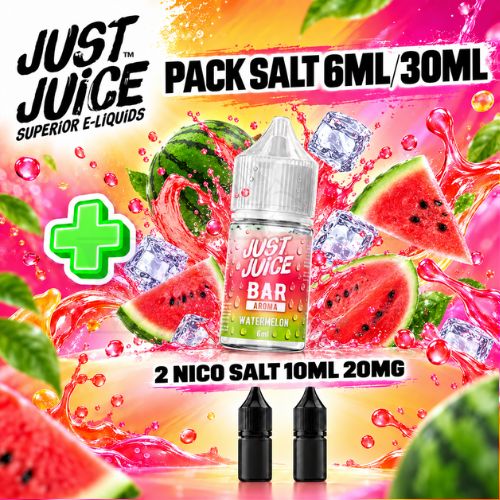 Just Juice Pack Salt 6ml/30ml Watermelon