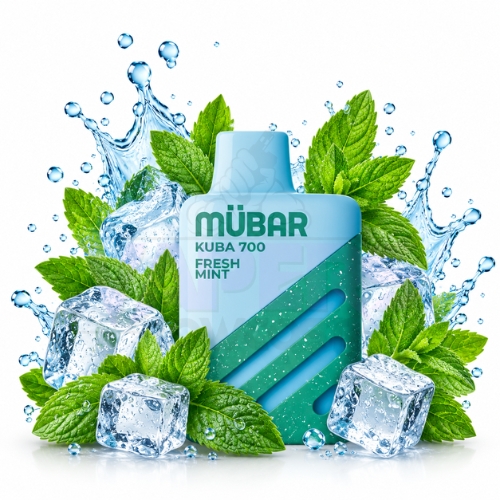 Mübar Kuba 700 Fresh Mint 20mg
