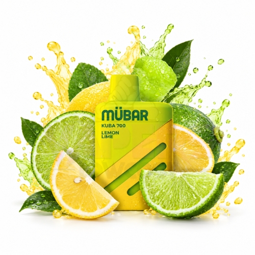 Mübar Kuba 700 Lemon Lime 20mg