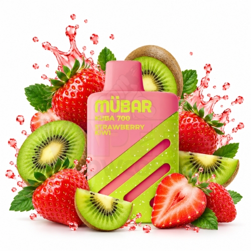 Mübar Kuba 700 Strawberry Kiwi 20mg