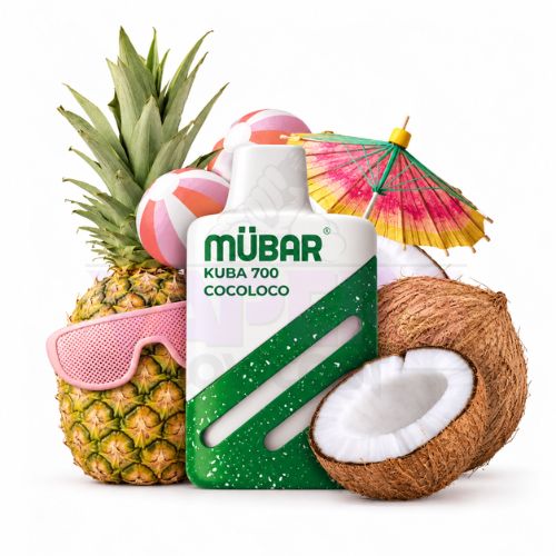 Mübar Kuba 700 Puff Zero Nicotina Cocoloco