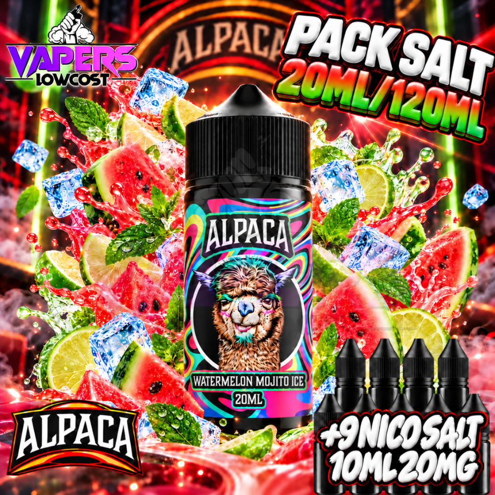 Alpaca Watermelon Mojito Ice Pack Salts 20ml/120ml