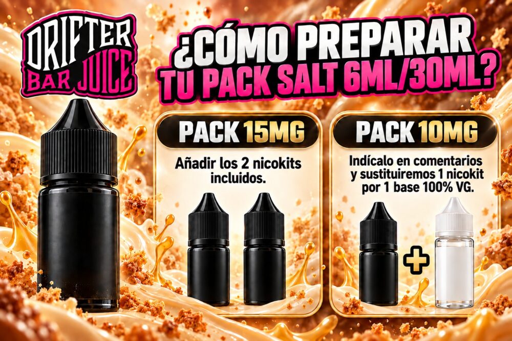 Drifter Desserts Pack Salt 6ml/30ml