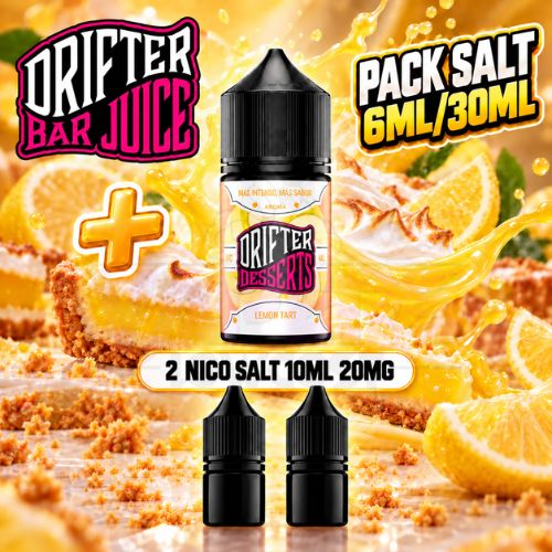 Drifter Desserts Pack Salt 6ml/30ml Lemon Tart