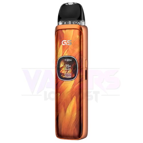 Caliburn G5 Orange Feathers