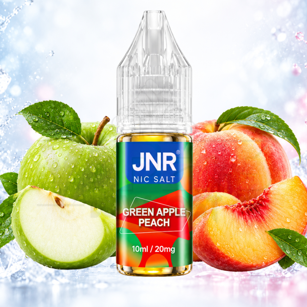 JNR Nic Salt Green Apple Peach