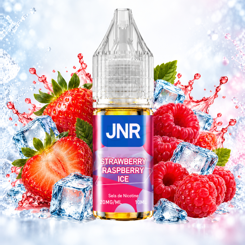 JNR Nic Salt Strawberry Raspberry Ice 20mg