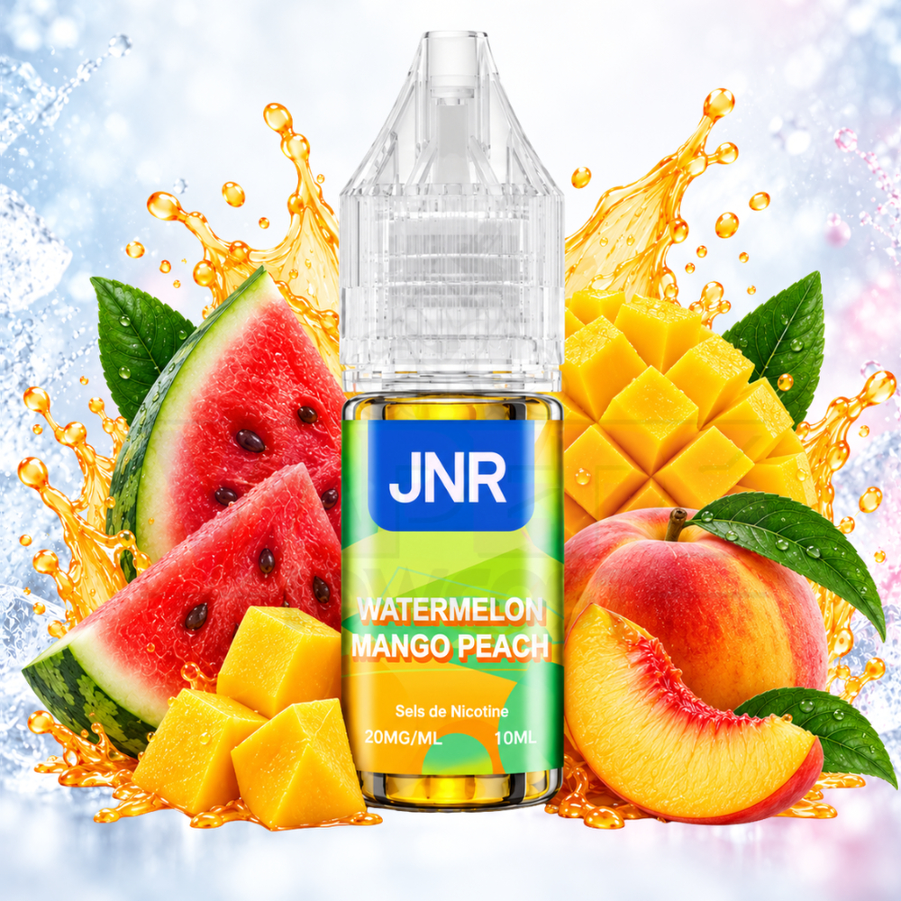 JNR Nic Salt Watermelon Mango Peach 20mg