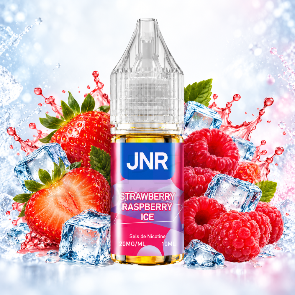 JNR Nic Salt Strawberry Raspberry Ice 20mg