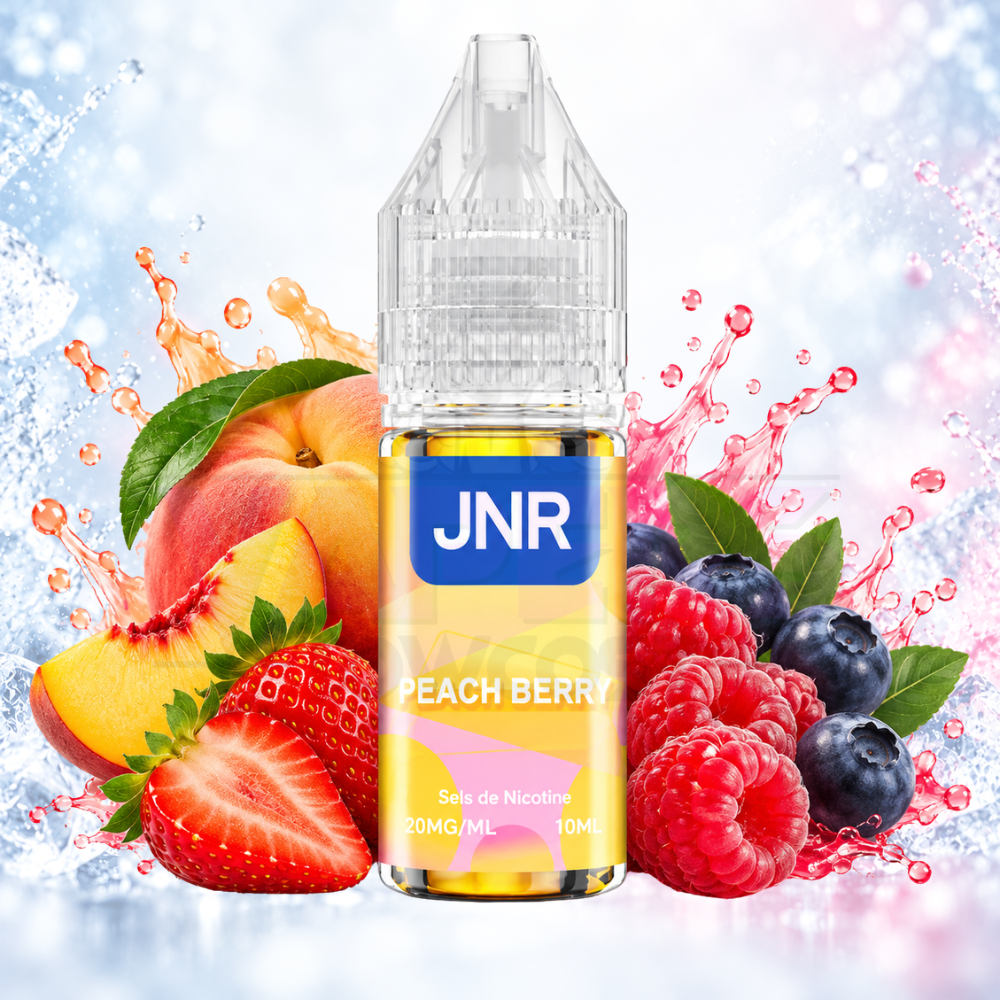 JNR Nic Salt 20mg Peach Berry