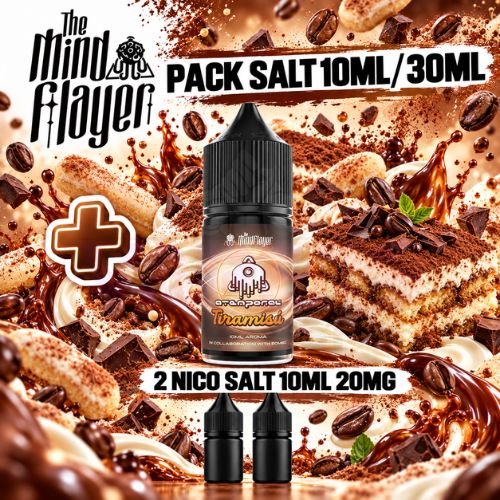 Atemporal Pack Salt 10ml/30ml Tiramisu