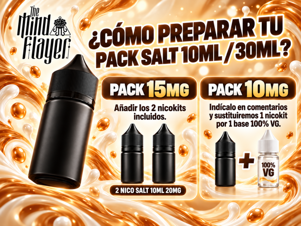 Pack Salt 10ml/30ml