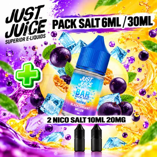 Just Juice Pack Salt 6ml/30ml Blackcurrant Melon
