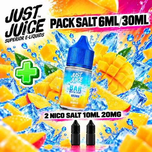 Just Juice Pack Salt 6ml/30ml Triple Mango
