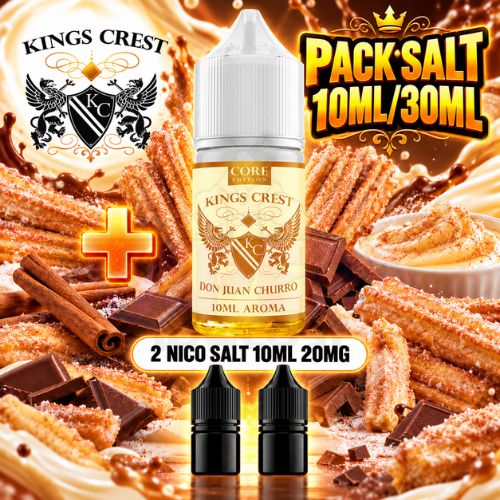 Kings Crest Core Edition (Pack Salt 10ml/30ml) – Don Juan Churro