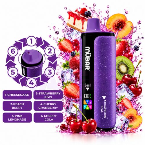 Mübar 6en1 240K Berry Mix