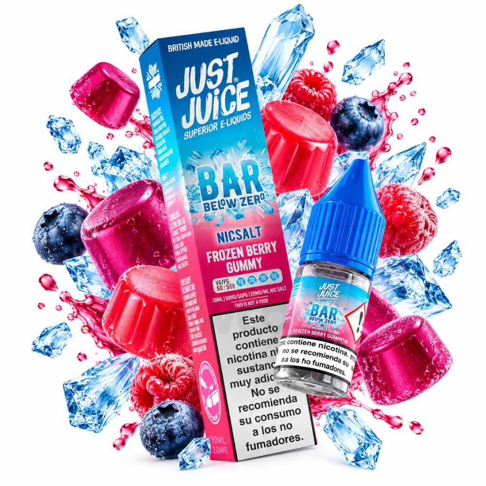 Below Zero Frozen Berry Gummy Nic Salt 10ml