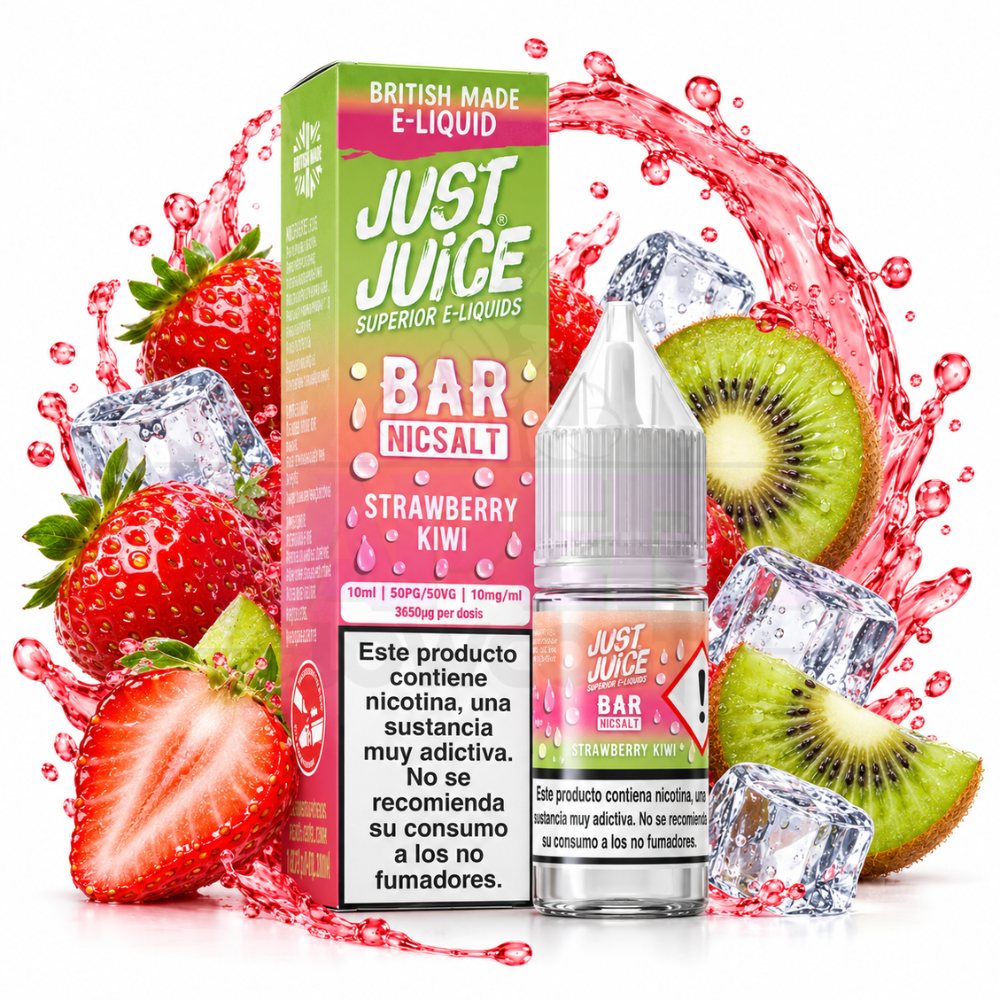 Just Juice Bar Strawberry Kiwi Nic Salt 10ml